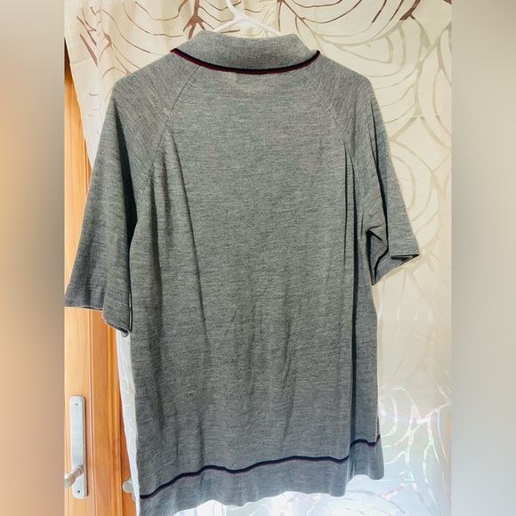 Vintage 60s-70s short sleeve polo sweater -Super Soft!! EUC - Picture 5 of 10